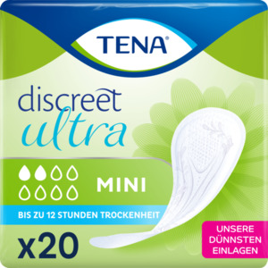 TENA discreet Mini Einlagen