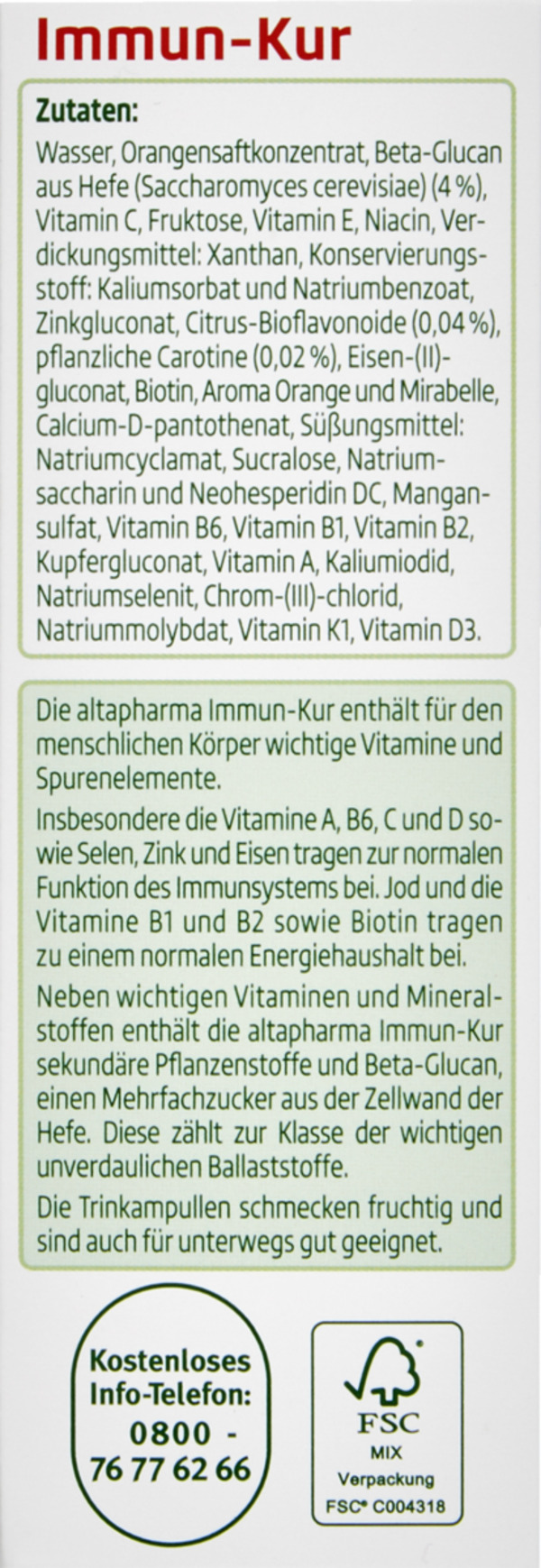 Bild 2 von altapharma Immun-Kur