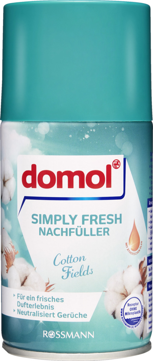 Bild 1 von domol Simply Fresh Nachfüller Cotton Fields 1.20 EUR/100 ml