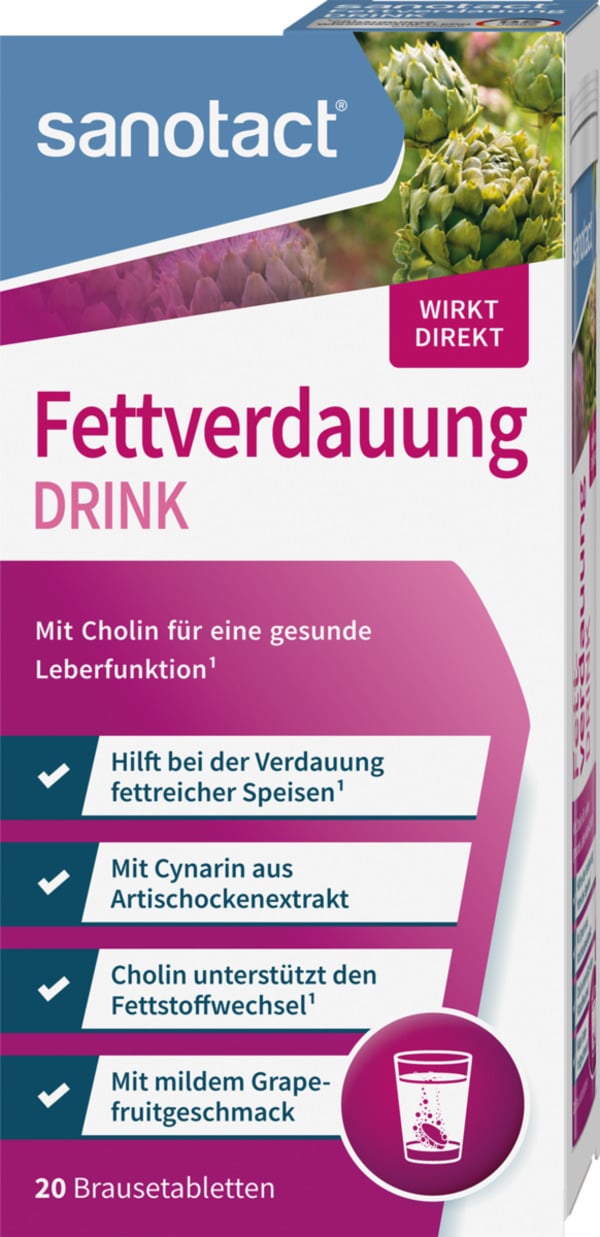 Bild 1 von sanotact® Fettverdauung drink 3.32 EUR/100 g