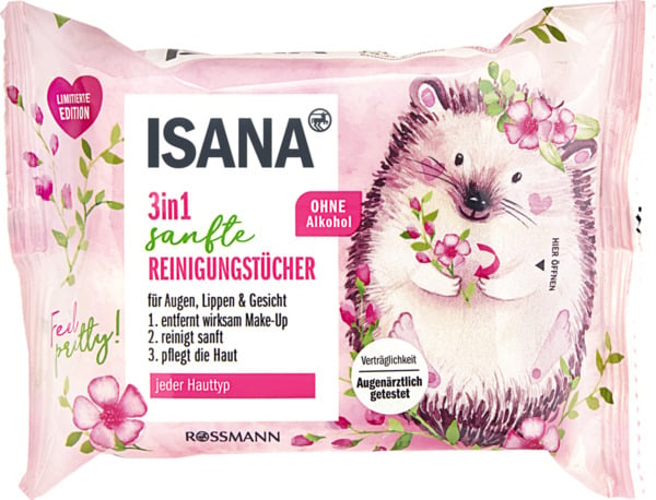 Bild 1 von ISANA 3in1 Hydro Reinigungstücher