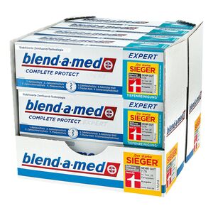 blend-a-med Complete Protect Expert Tiefenreinigung Zahncreme 75 ml, 12er Pack