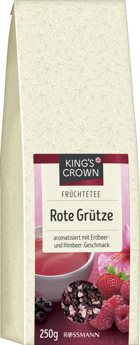 Bild 1 von King´s Crown Früchtetee Rote Grütze 1.00 EUR/100 g