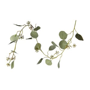 Girlande Eukalyptus, L:90cm, grün