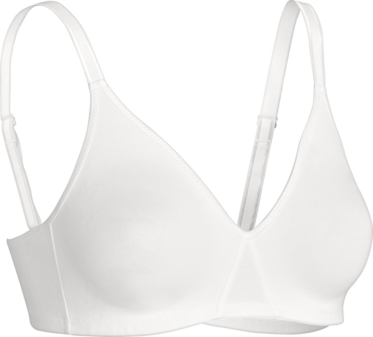 Bild 2 von under2wear BH Baumwolle weiß Gr. 80B