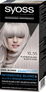 Syoss Professional Performance Cool Blonds 10_55 Platinum Blond