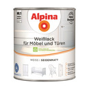 Bild 1 von Alpina Weißlack für Möbel und Türen seidenmatt 2000 ml