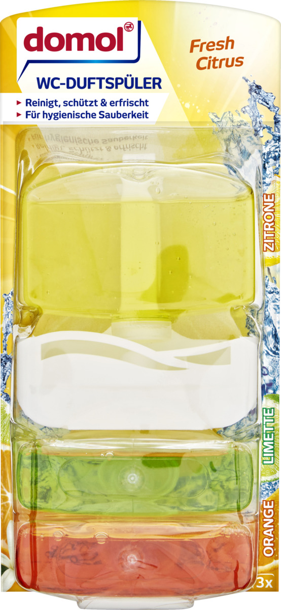 Bild 1 von domol WC-Duftspüler Fresh Citrus 1.02 EUR/100 ml