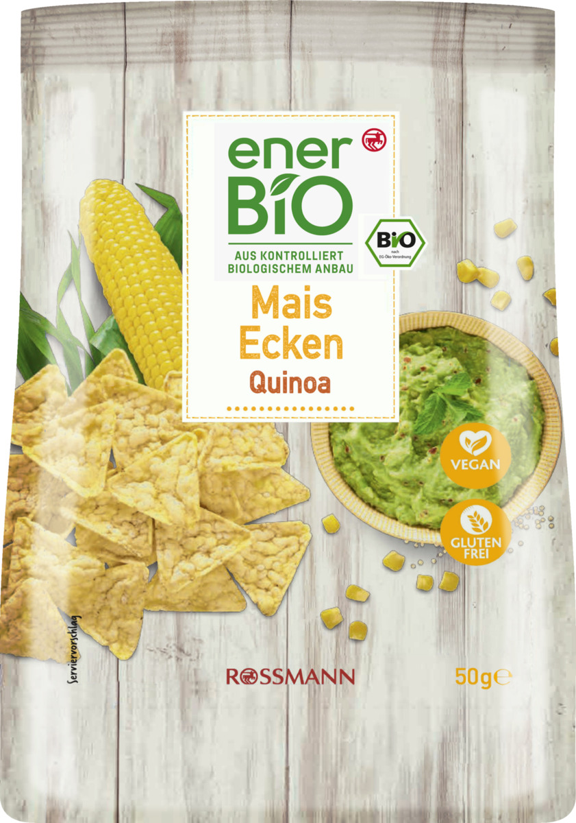 Bild 1 von enerBiO Mais Ecken Quinoa 1.98 EUR/100 g