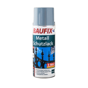 Baufix Metallschutzlack - Silbergrau