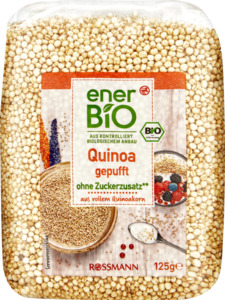enerBiO Quinoa gepufft 2.39 EUR/100 g