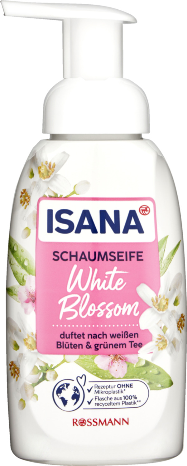 Bild 1 von ISANA Schaumseife White Blossom 0.52 EUR/100 ml