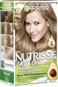 Garnier Nutrisse Creme dauerhafte Pflege-Haarfarbe 70 Toffee Mittelblond