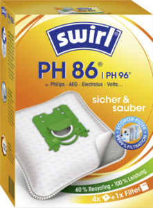 Swirl MicroPor® Plus PH86 Staubsaugerbeutel