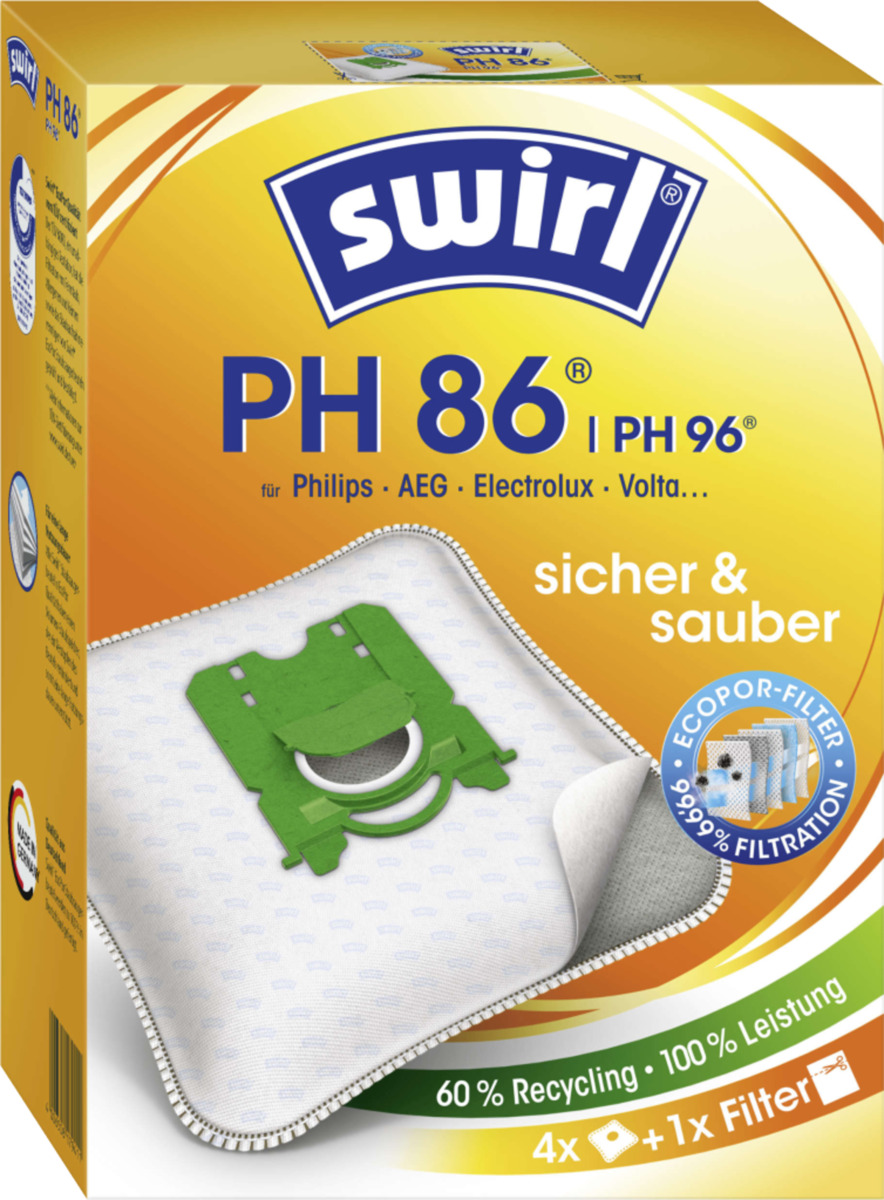 Bild 1 von Swirl MicroPor® Plus PH86 Staubsaugerbeutel