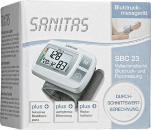 Sanitas vollautomatisches Blutdruck- & Pulsmessgerät SBC 23