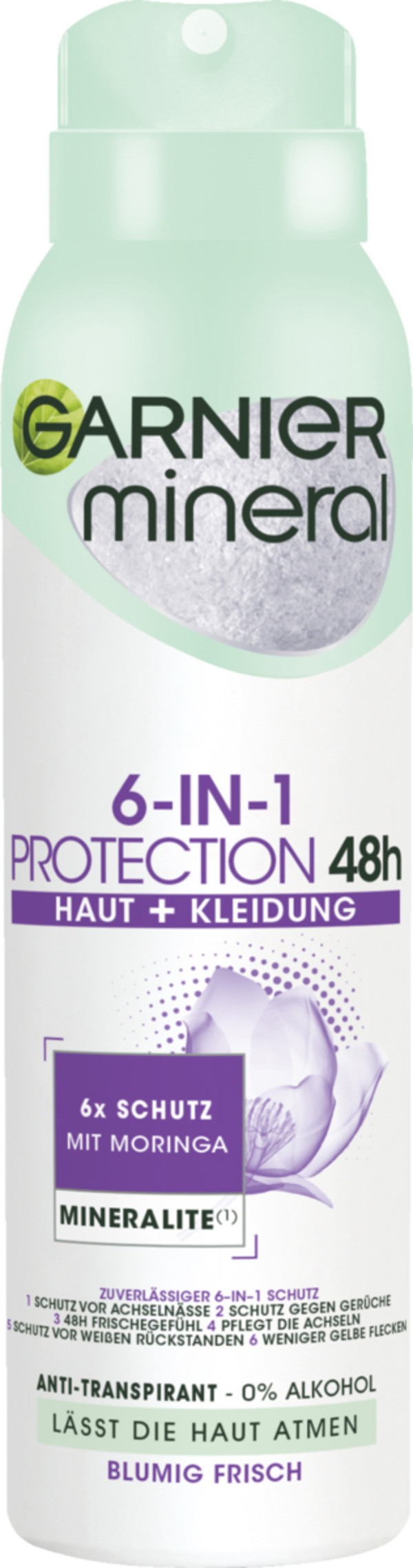 Bild 1 von Garnier Mineral Anti-Transpirant Spray Protection 5 1.19 EUR/100 ml