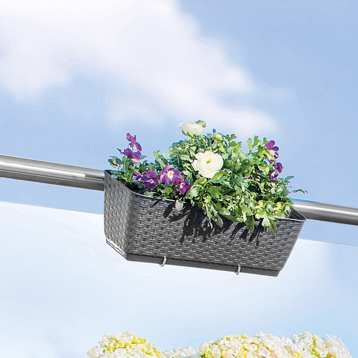 Bild 1 von Powertec Garden Balkon-Pflanzkasten