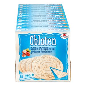Dr. Quendt Oblaten Haselnuss 150 g, 11er Pack
