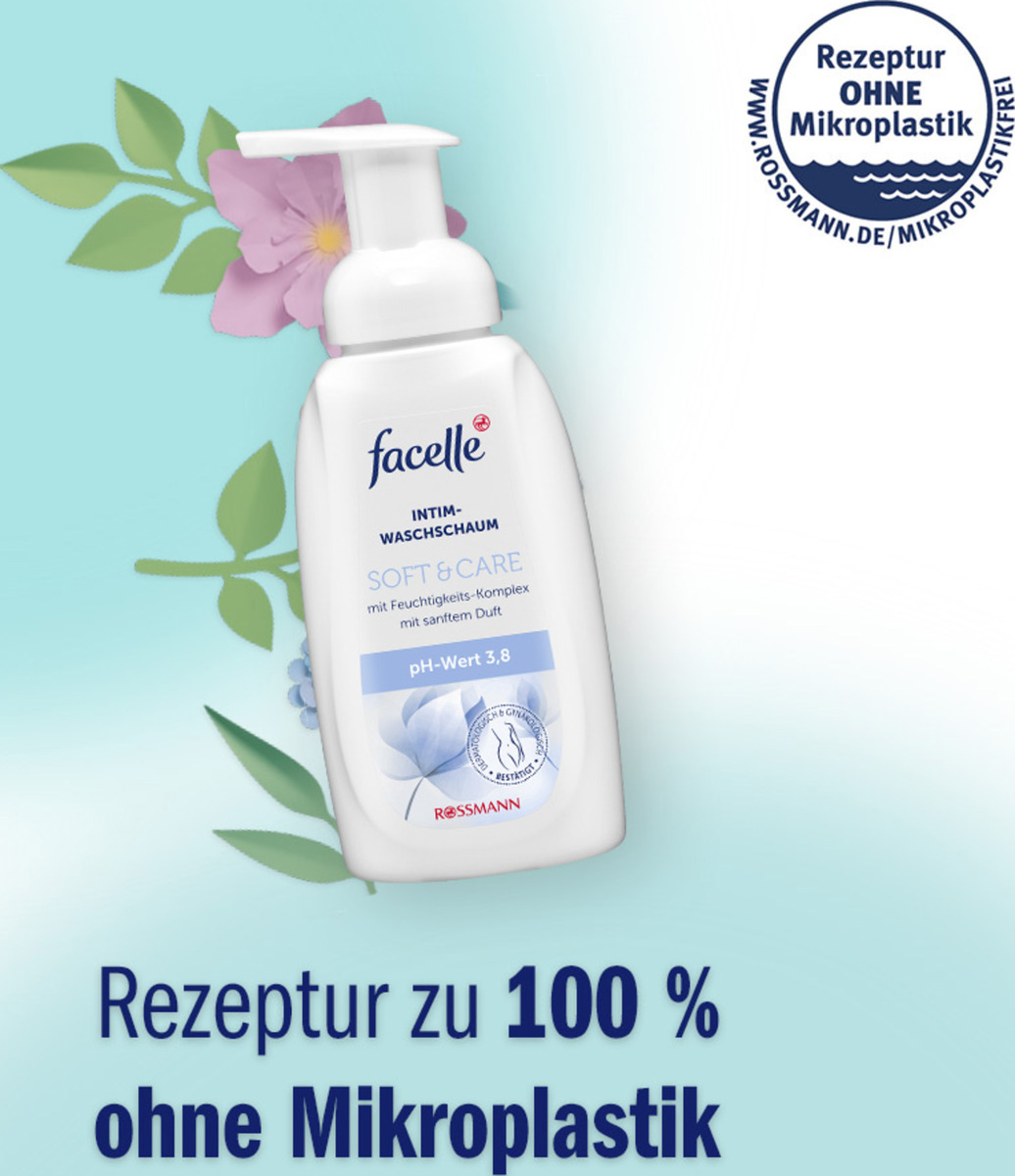 Bild 3 von facelle soft & care Intim-Waschschaum