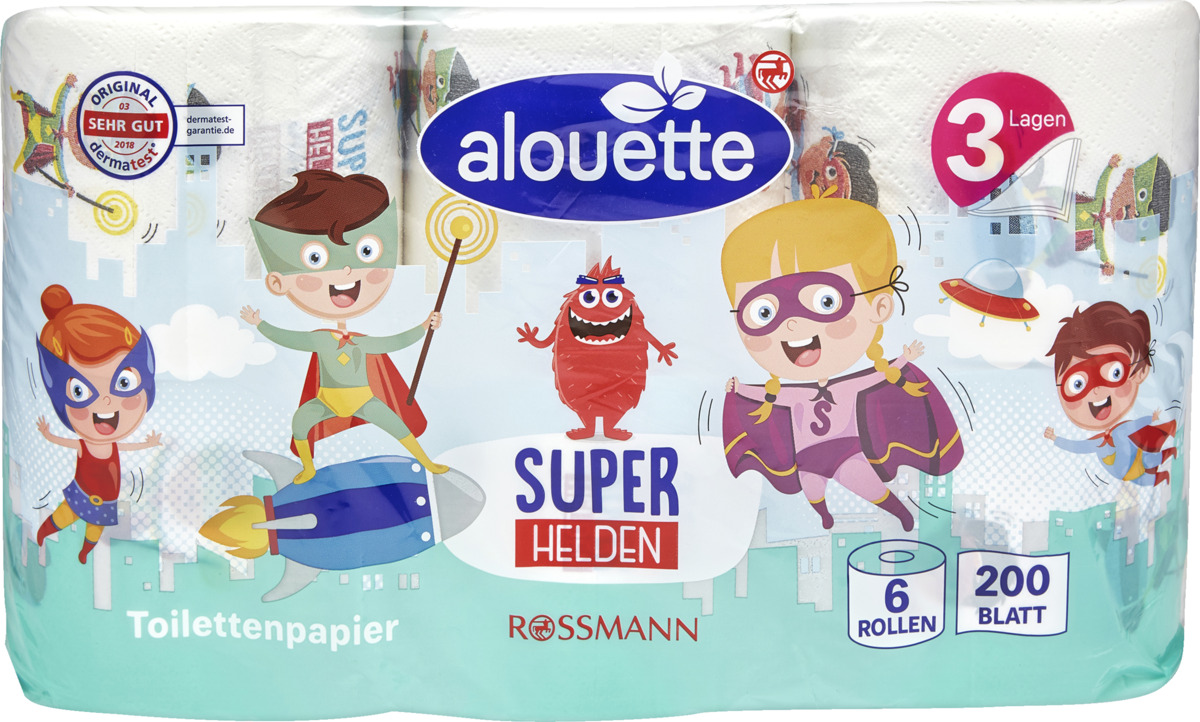 Bild 1 von alouette Kindertoilettenpapier Marine