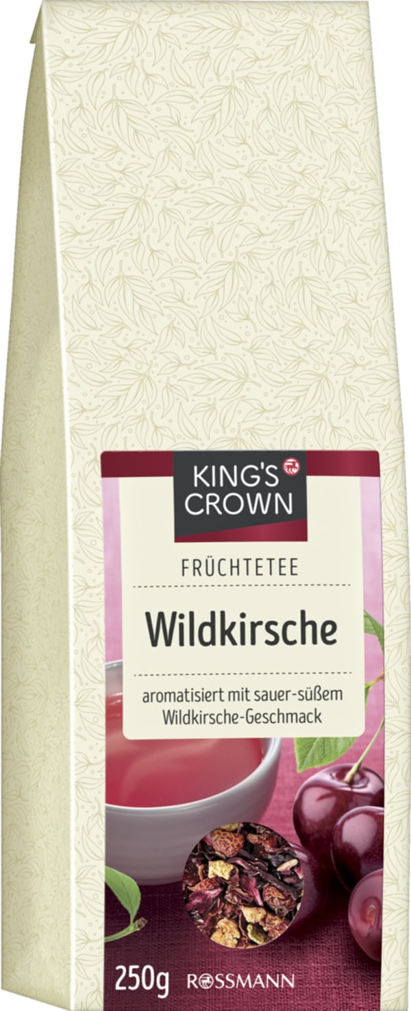 Bild 1 von King´s Crown Früchtetee Wildkirsche 1.00 EUR/100 g