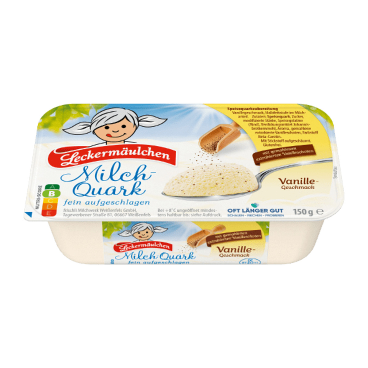 Bild 2 von LECKERMÄULCHEN Milchquark 150g