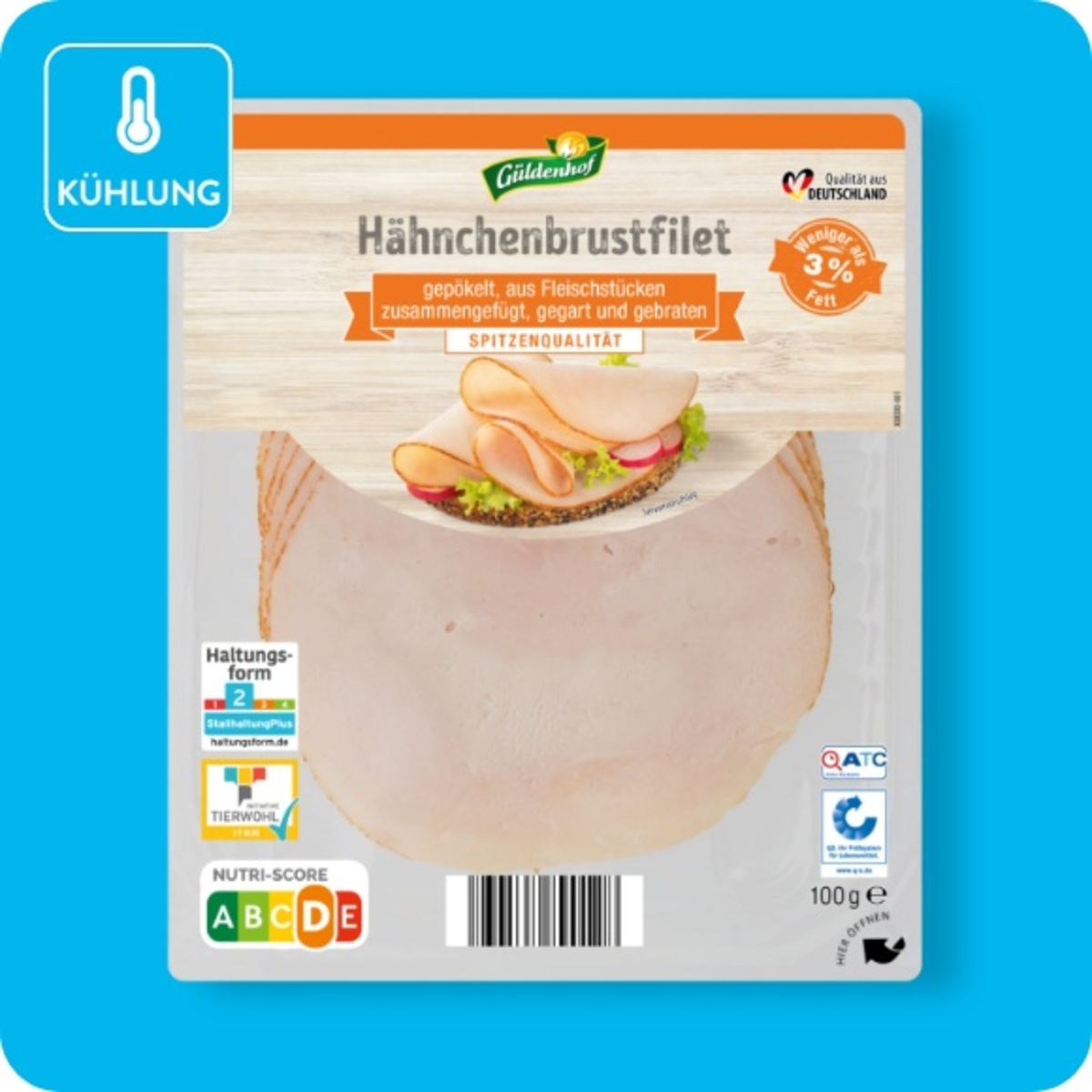 Bild 1 von GÜLDENHOF Hähnchen- oder Putenbrustfilet, versch. Sorten