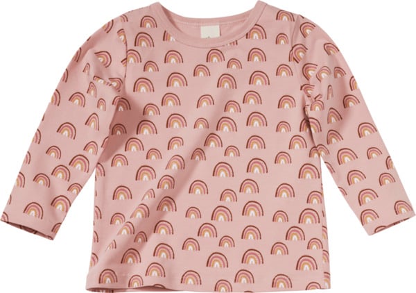 Bild 1 von ALANA Shirt Pro Climate mit Regenbogen-Muster, rosa, Gr. 74
