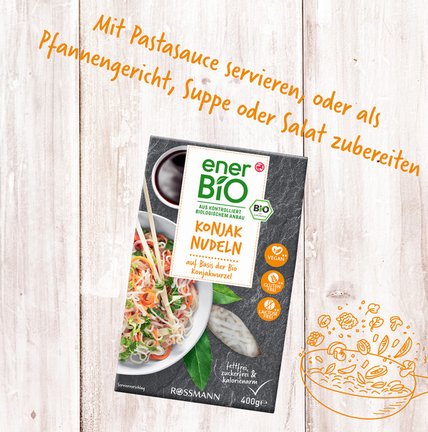Bild 3 von enerBiO Konjak Nudeln