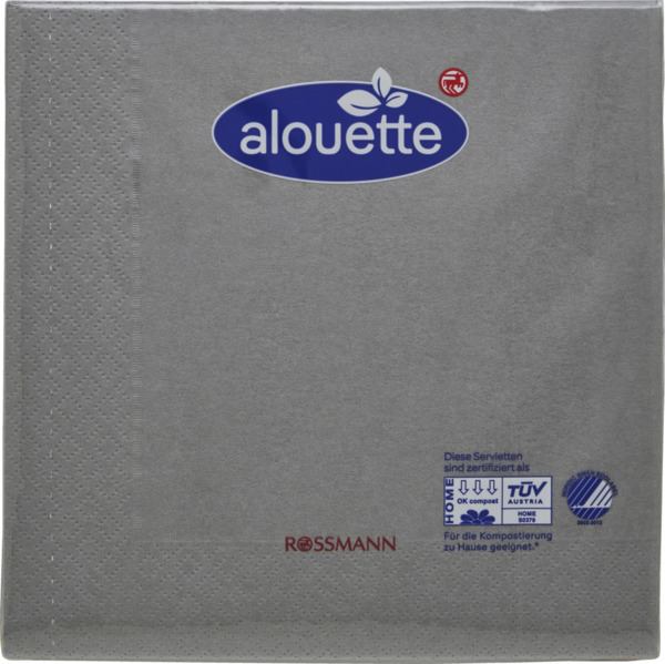 Bild 1 von alouette Uniserviette granite grey