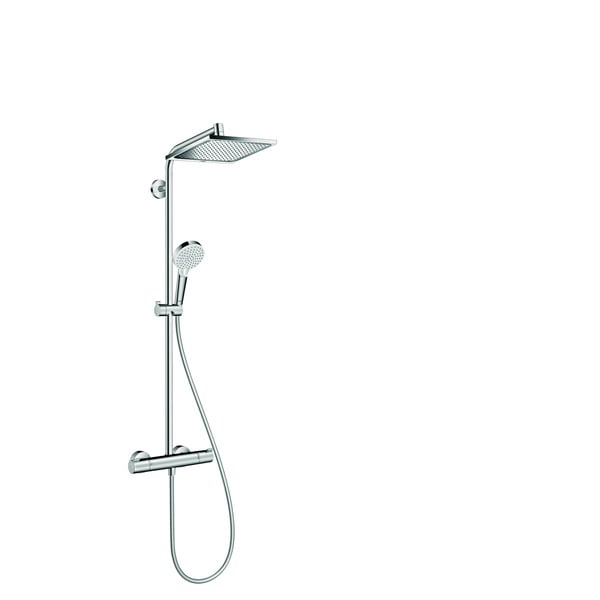 Bild 1 von Hansgrohe Duschsystem 'Crometta E' chromfarben mit Thermostat