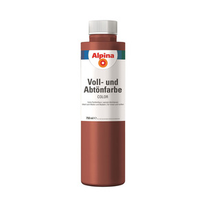 Alpina Color Voll- und Abtönfarbe 'Spicy Red' seidenmatt 750 ml
