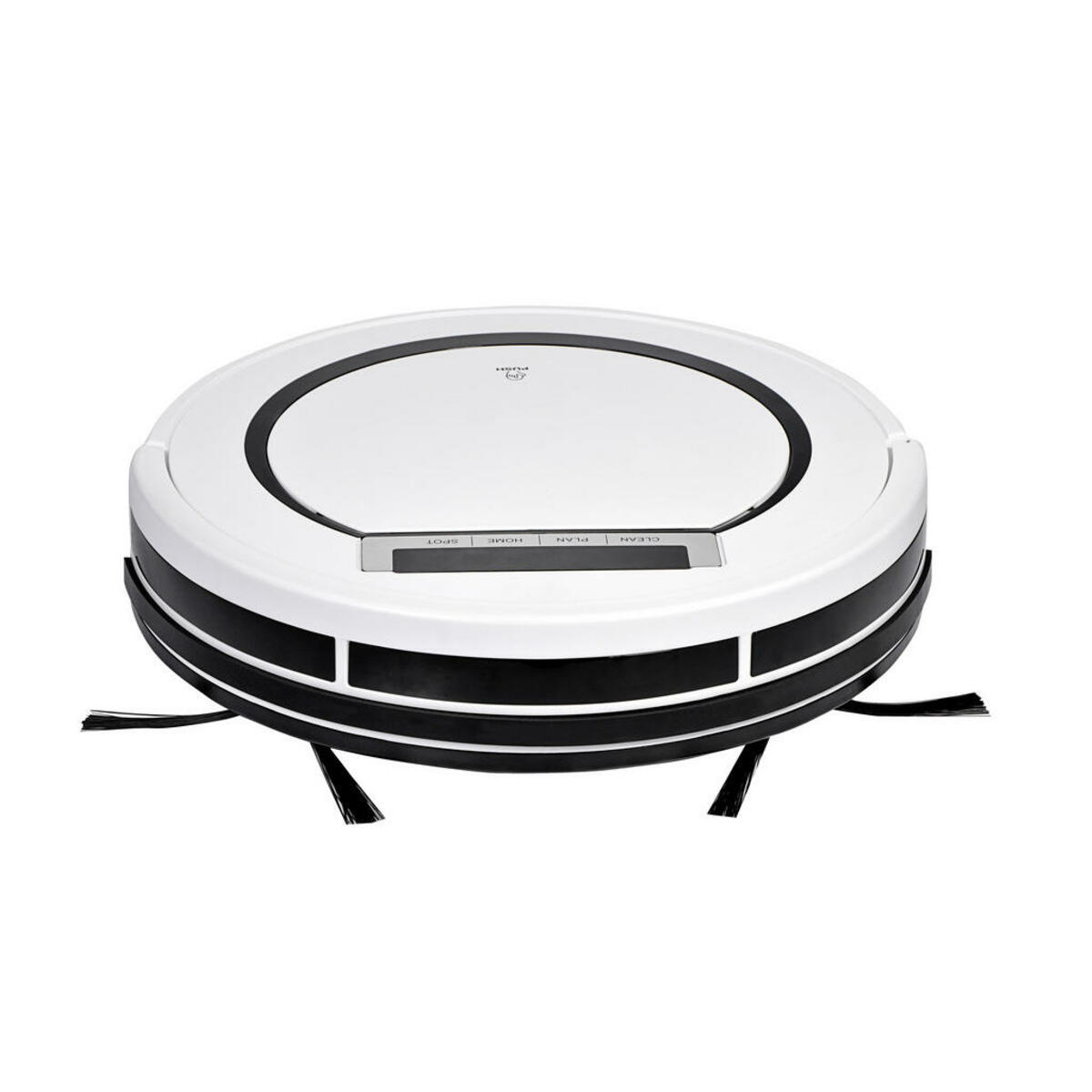 Bild 1 von XXXLutz Staubsaugerroboter , SR 3001 , Schwarz, Weiß , Kunststoff , 30x7.5 cm , beutellos, Hepa-Filter, LED-Display, Antistoßkontrolle, Filter auswaschbar , 008021006301