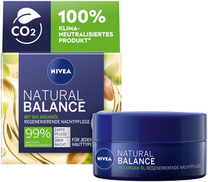 NIVEA Natural Balance regenerierende Nachtpflege