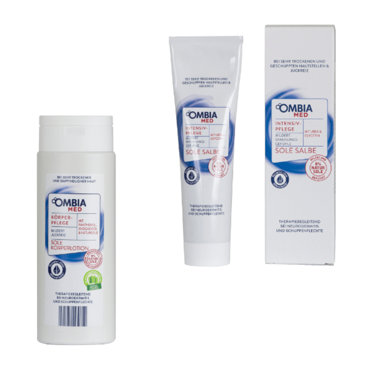 Bild 1 von OMBIA MED Sole-Tinktur / -Salbe / -Körperlotion