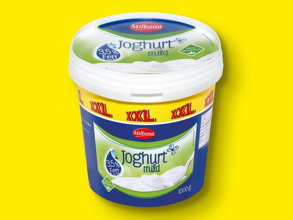 Bild 1 von Milbona Joghurt mild XXL, 
         1 kg