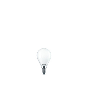 Philips LED Lampe Tropfenform 4,3 W E14 warmweiß 470 lm Doppelpack
