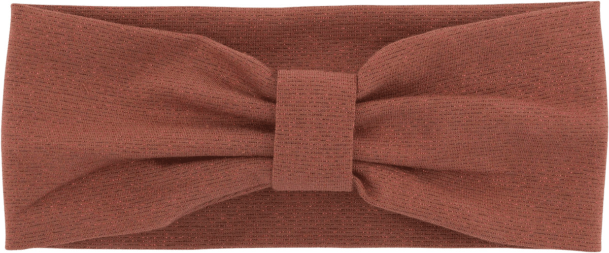 Bild 1 von Mikk-Line Stirnband mit Glitzer-Effekt, rotbraun, Gr. 98/104