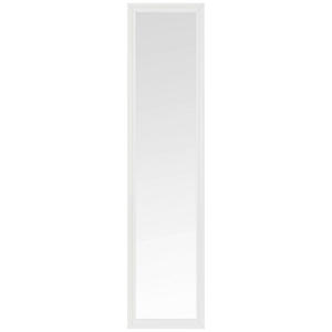 Carryhome Spiegel weiß , Maja Ii , Glas , 40x160x2.8 cm , senkrecht und waagrecht montierbar , 002757013602