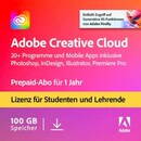 Bild 1 von Adobe Creative Cloud Individual Student & Teacher Edition 1Jahr Download