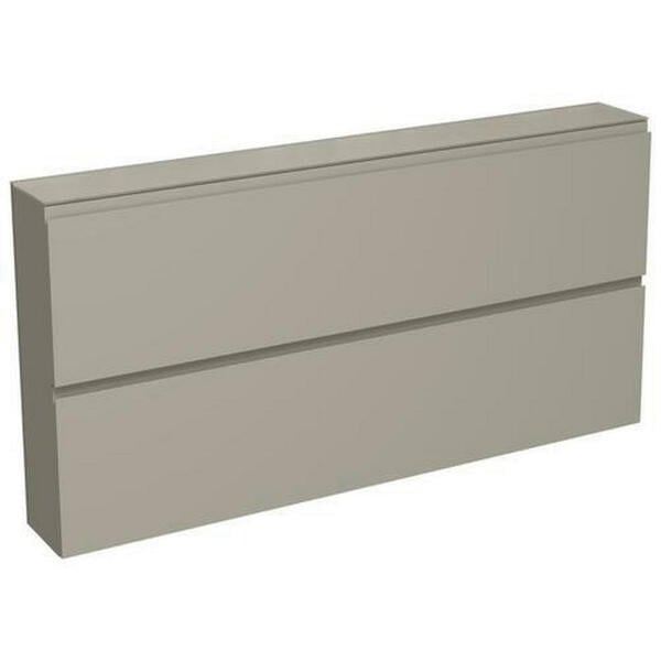 Bild 1 von Moderano Schuhschrank lackiert taupe , Lecco , Glas , 4 Schuhkörbe Fächer , 160x81x22 cm , lackiert,Nachbildung , Typenauswahl, individuell planbar, Beimöbel erhältlich , 000828003201