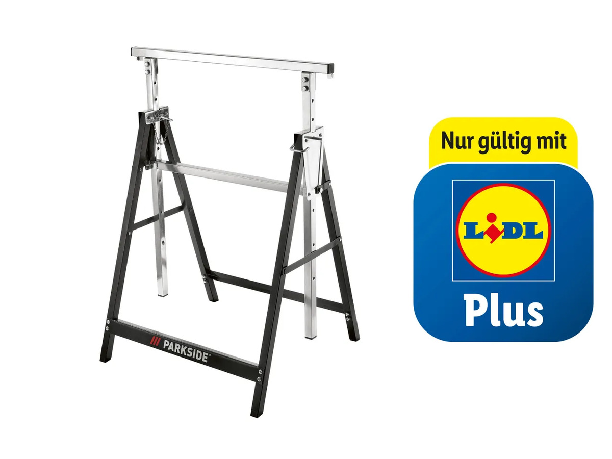 Bild 1 von PARKSIDE® Höhenverstellbarer Unterstellbock, 
         Stück