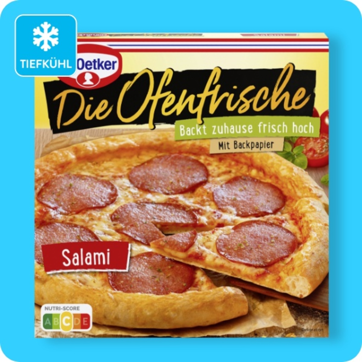 Bild 1 von DR. OETKER Die Ofenfrische, Salami