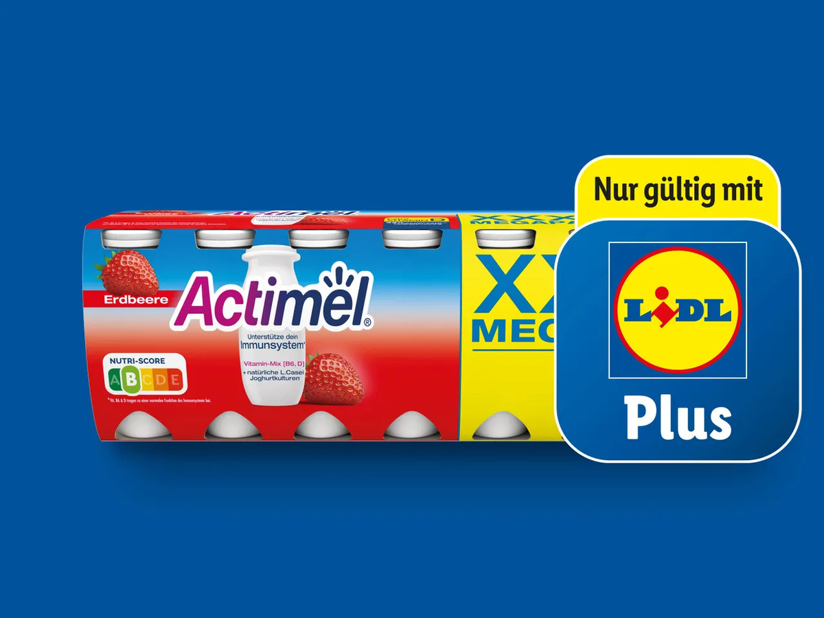 Bild 1 von Danone Actimel Drink XXXL Megapack, 
         14x 100 g