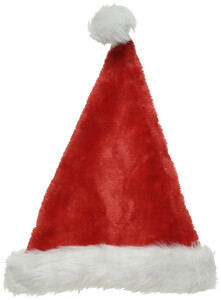 Weihnachtsmannmütze "Länge: 44 cm"