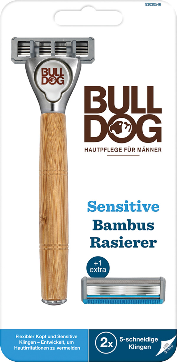 Bild 1 von BULLDOG Sensitive Bambus Rasierer