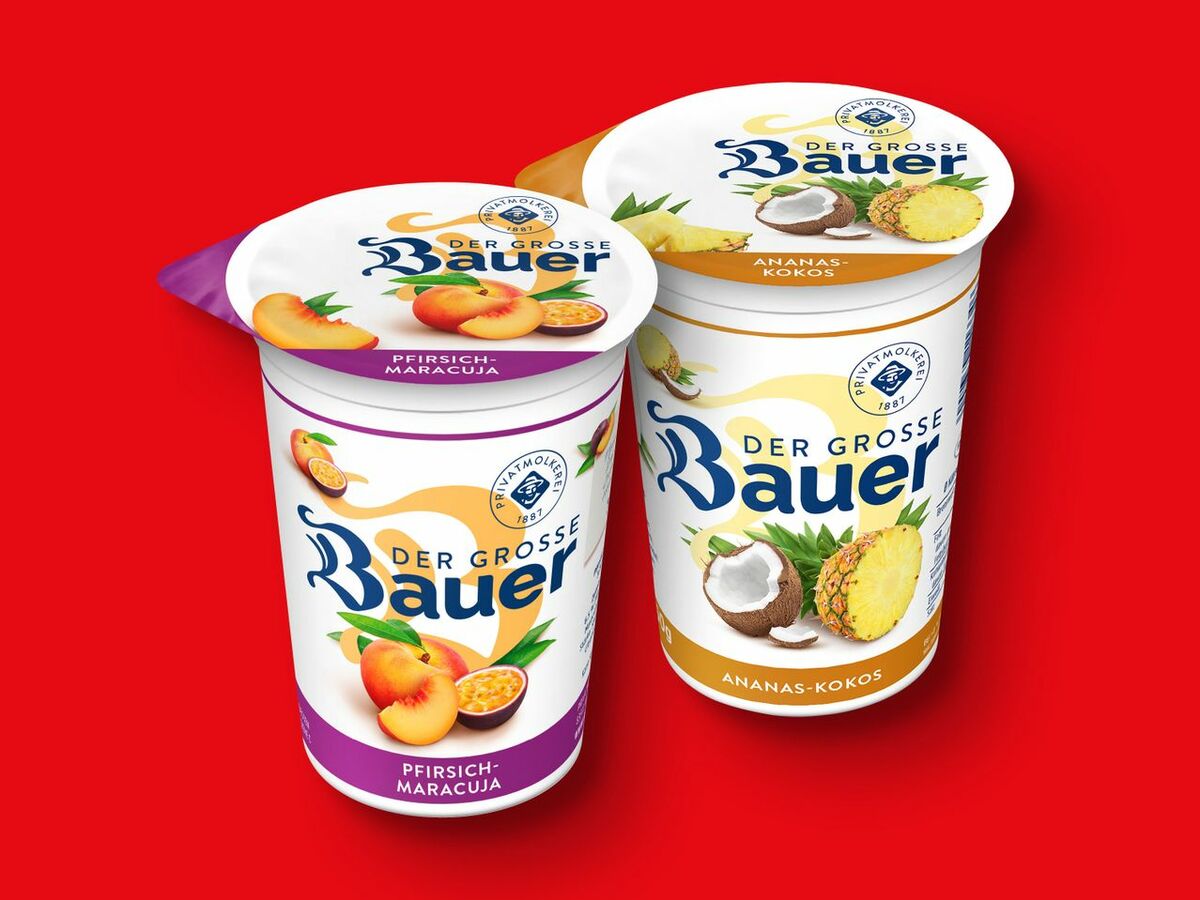 Bild 1 von Der Große Bauer Joghurt, 
         250/225 g