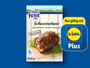 Alpenfest Schweinehaxe