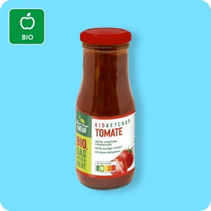 NUR NUR NATUR Bio-Ketchup, Tomaten- oder Curryketchup